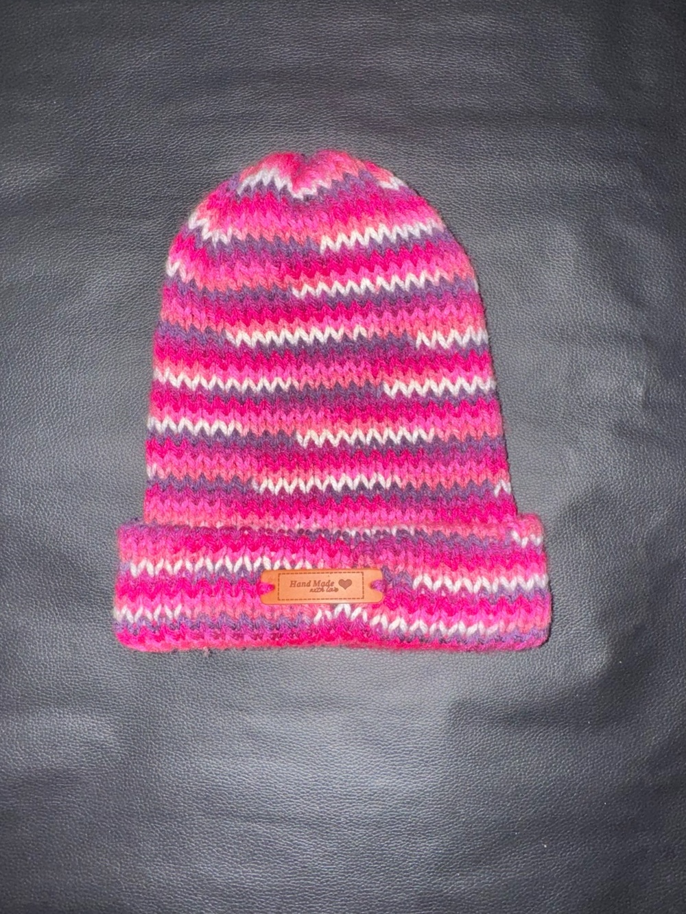 New!! Hand knitted Beanie Hat